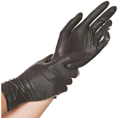 Image de Franz Mensch Gants en latex Diablo Noir Taille M 76758