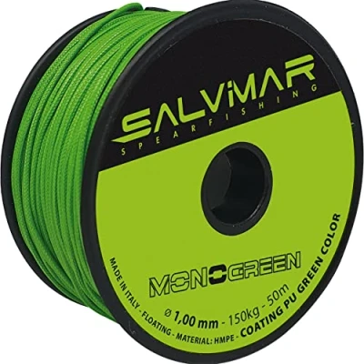 Image de SALVIMAR Mono Silhouette Unisexe, Vert Acide, diametro 1,20mm x 100mt
