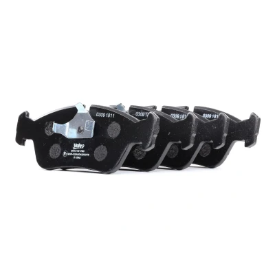 Image de VALEO 301018 Jeu de plaquettes frein FIRST Essieu avant contact signal d&#039;usure exclu sans tôle anti bruit BMW: 3 Coupe, Z4 Roadster, Berline
