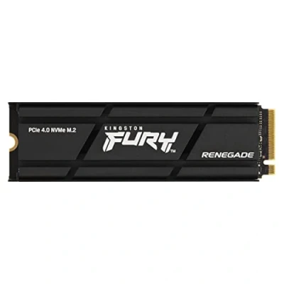 Image de Kingston FURY Renegade 1000G PCIe 4.0 NVMe SSD W/Radiateur de dissipation thermique Pour les gamers, passionnés des PC et utilisateurs avancés SFYRSK/1000G