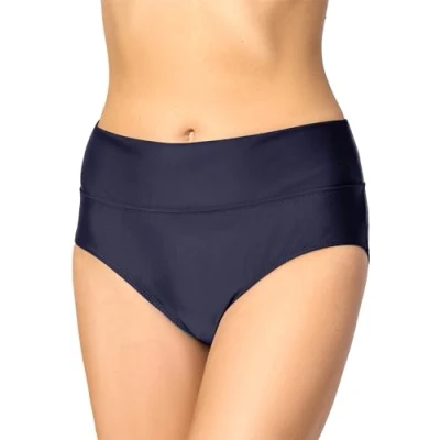 Image de Merry Style Bas DE Bikini pour Femmes Plage et Piscine, Mode Bain Estivale Femme Caleçon Culotte Maillot MSVR5 (Bleu foncé (6007), FR 50 = 48)