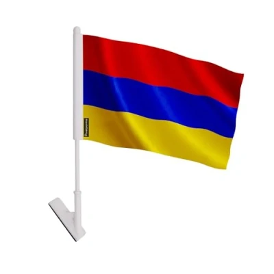 Image de Drapeau adhésif Arménie 14 x 21 cm 10 pièces Polyester Léger et robuste