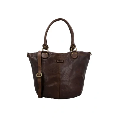 Image de Gusti Leder Dione Sac à main, Taille: One Size, Dunkelbraun
