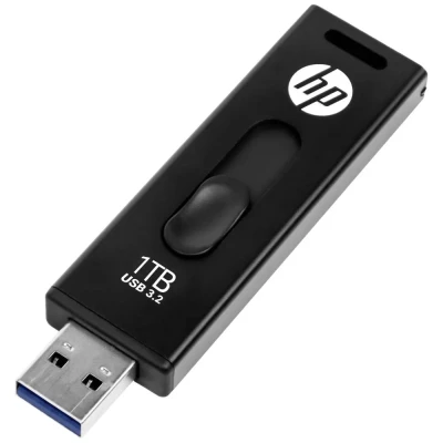 Image de HP x911w 1 To Clé USB SSD 3.2, Vitesse de Lecture 500 Mo/s, d&#039;écriture 450 Design Push and Pull