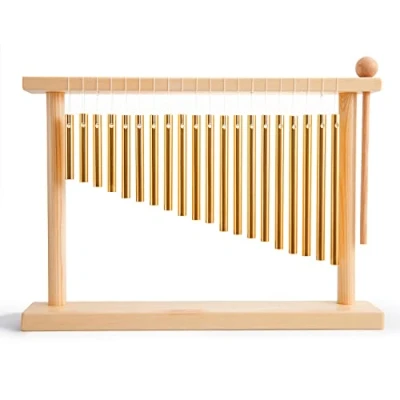Image de ENNBOM Carillon à vent 20 notes avec maillet (doré)
