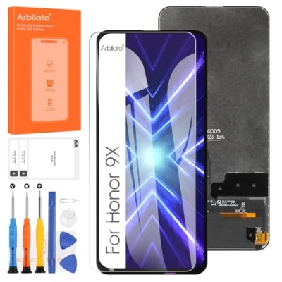 Image de Arbilato Écran LCD pour Huawei Honor 9X/Honor 9X Pro/Y9s Display Tactile Remplacement Numériseur Verre Assemblée avec Réparation Kit