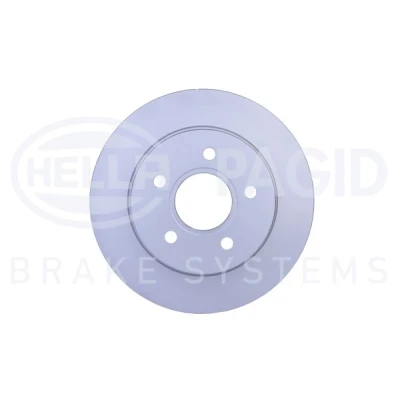 Image de HELLA PRO 8DD 355 111 381 Disque de frein 265 11 05/05 108 plein revêtu sans boulon fix roue, moyeu roue FORD: Focus 2, C Max