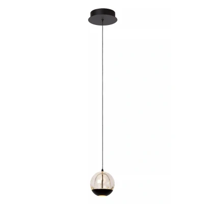 Image de Lucide Sentubal lampe suspendue Ø 14 x 150 cm 6,3W LED incl noir