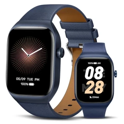 Image de Mibro Smartwatch Appels Bluetooth GPS Montre avec écran 1,75&quot; HD Amoled, Altitude et baromètre, Fonction de Carte d&#039;accès, Tracker Fitness fréquence Cardiaque, 105 Modes Sportifs, Bleu