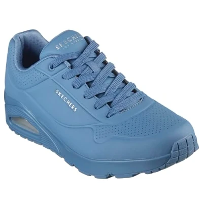 Image de Skechers Homme Uno Stand on Air Baskets, Denim Durabuck Mesh, 39.5 EU