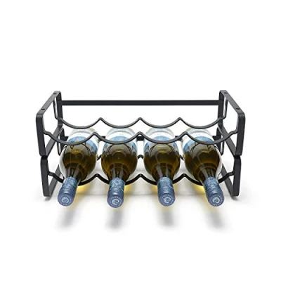 Image de simplywire Porte Bouteilles modulable empilable Noir