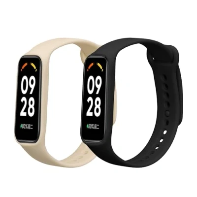 Image de kwmobile Bracelet Compatible avec Xiaomi Smart Band 8 Active 2X de Rechange en Silicone pour Fitness Tracker