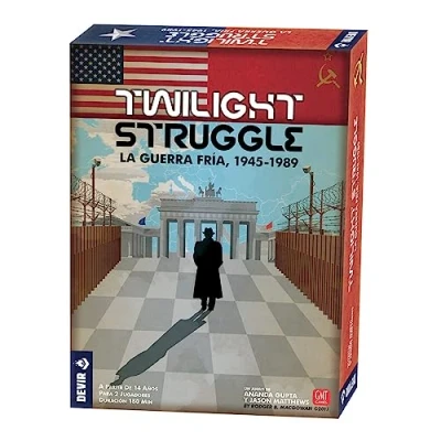 Image de Devir Twilight Struggle, Jeu de société stratégique, BGTWIST, Multicolore, Talla Unica