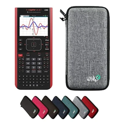 Image de CALCUSO Ensemble de Base Gris Clair avec Calculatrice Graphique TI Nspire CX II T Cas