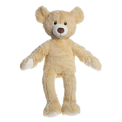 Image de Heless 55055 Nounours en Peluche Beige, Ourson de 32 cm env. à Habiller et déshabiller, Aimer comme Compagnon Jeu, 55055, Multicolore