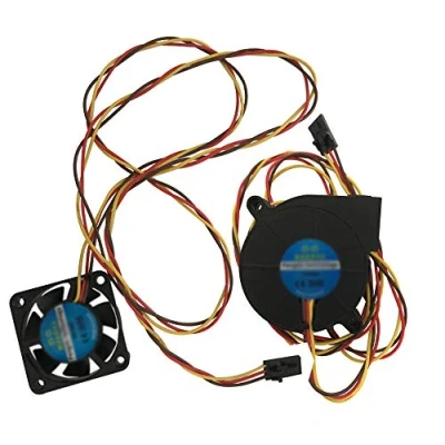 Image de Lot de 2 ventilateurs CC 5 V 4010 5015 pour extrudeuse Hotend Radiateur Gauche Ventilateur Avant Imprimante 3D Prusa i3 MK3 MK3S MK2/2.5