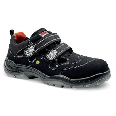 Image de ELTEN Chaussures de Sécurité Scott ESD S1, Hommes et Femmes, Textile, Embout en Plastique (Plus Léger Que L&#039;Embout Acier), Léger, Sportif, Noir, Pointure : 40