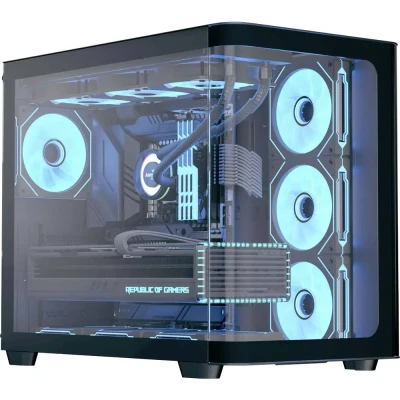 Image de AEROCOOL P500C PC Gehäuse, Midi Tower, ATX, Tempered Glass Neuf