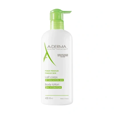 Image de A Derma Lait Soins originels Corps Hydratant 400ml