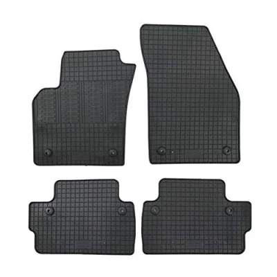 Image de AutoStyle CK RVO01 Ensemble de tapis sol caoutchouc avant et arrière 4 noir VOLVO: C30