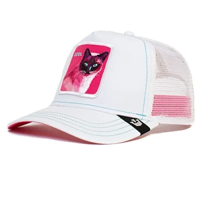 Image de Goorin Bros. Kitty Trip Cool White Adjustable Trucker Cap