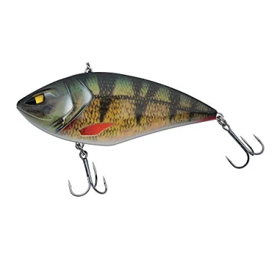 Image de Berkley Zilla Lipless Leurre dur pour la Pêche du Brochet en Eau Douce, Cranckbait Jerkbait Plongeant, Hameçon Fusion, Action Rolling, sans Plomb