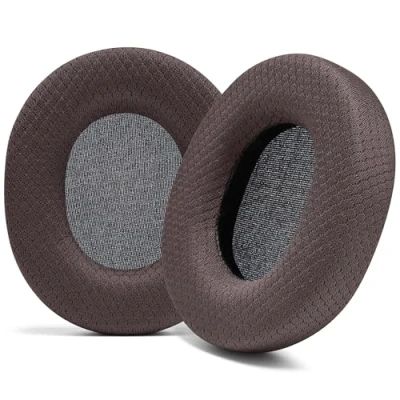 Image de Coussinets d&#039;oreille de Rechange WC Wicked Cushions pour Sony MDR 7506 Cuir Plus Doux, durabilité inégalée Compatible avec / V6 CD900ST Airweave Brown