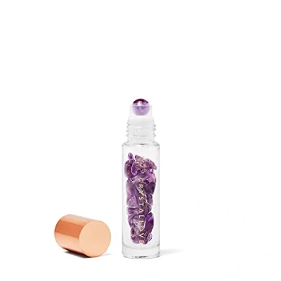 Image de Crystallove Buteleczka Z KRYSZTAŁAMI NA Olejek 10ML Ametyst Accessoires soin du corps, Femme, Taille: One Size, Transparent