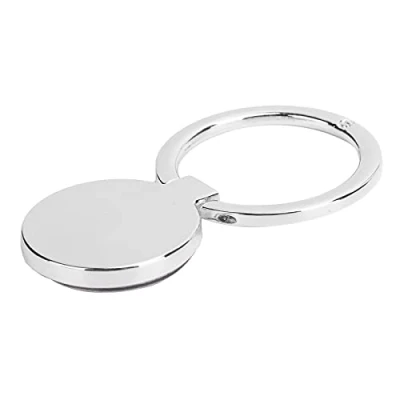 Image de Support de Bague Téléphone Portable, Rotation à 360 , Doigt Universelle, Béquille, Poignée en Métal pour Voiture Magnétique, Universel(Argent)