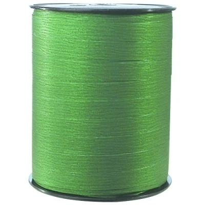 Image de Clairefontaine 601574C Une bobine de Ruban Bolduc Mat 250mx10mm Vert Sapin décoratif cadeau, DIY, Emballage Cadeau