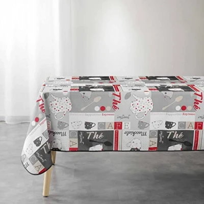 Image de douceur d&#039;intérieur, Nappe Rectangle (150 x 240 cm) Déjeuner, Polyester Imprimé