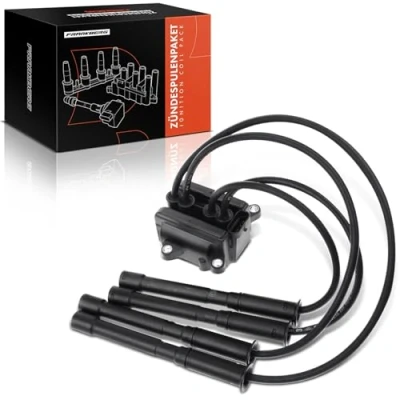 Image de Frankberg 1x Bobine d&#039;allumage Compatible avec Kangoo KC0/1_ FC0/1_ Twingo I C06_ 2001 2004 Kujusqu&#039;àtar Camionnette X80 2006 2007 Clio II BB_ CB_ 2002 Thalia Remplacer# 8200025256