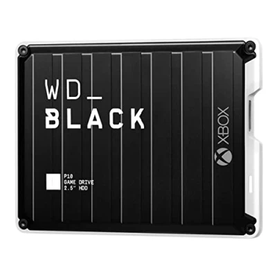 Image de WD_BLACK P10 pour Xbox 2 To, Disque dur Externe Portable, des vitesses allant jusqu&#039;à 130 Mo/s, Une abonnement d&#039;un mois au Game Pass Ultimate, Compatible avec Series XS, Noir et Blanc