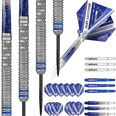 Image de Unicorn fléchettes Gary Anderson Phase 5 steeltip 25 grammes