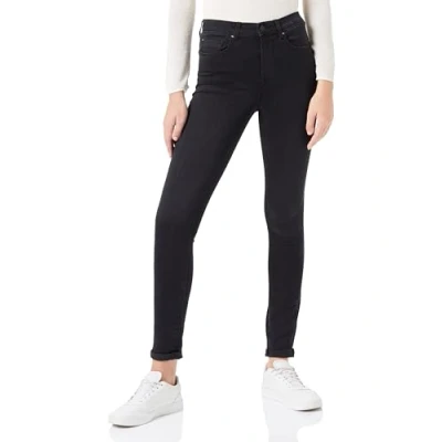Image de ONLY Onlpower Royal Hw Push Up Skinny DNM Ext, Jean Noir, S x 30L Femme