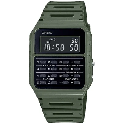 Image de Casio Montre à affichage digital, Femme, Taille: One Size, Green