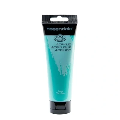 Image de Royal &amp; Langnickel Essentials Peinture Acrylique Cyan 120 ml Lot de 3