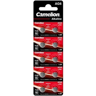 Image de AGI Pile Bouton alcaline Camelion AG6/LR69/LR921/371 d&#039;origine