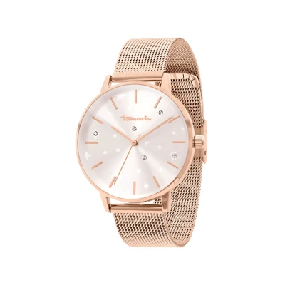 Image de Tamaris Femmes Analogique Quartz Montre avec Bracelet en Acier Inoxydable TT 0214 MQ