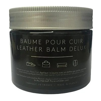 Image de FAMACO Baume pour cuir Noir 300 ml nourrit et hydrofuge, entretien