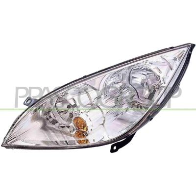 Image de PRASCO MB3244904 Phares gauche H7/H7 jaune avec feu de clignotant pour circulation à droite commande correcteur site projecteur