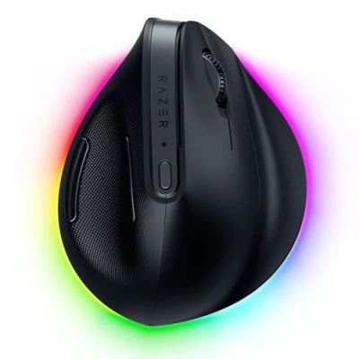 Image de Razer Pro Click V2 Vertical souris Universel Droitier RF Wireless + Bluetooth USB Type C Optique 30000 DPI Neuf