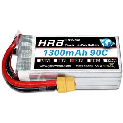 Image de YUNIQUE France HRB Batterie 11.1V 1300mAh 90C 3S avec XT60 Plug pour FPV Racing RC Quadcopters Helicopters Avions Multi Motor Hobby
