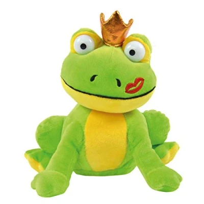 Image de Kögler 75630 Grenouille Otto Labertier env. 18 cm de Haut, Peluche réactive avec Fonction Lecture, résonne Tout Plaisir et se déplace, Fonctionne Piles