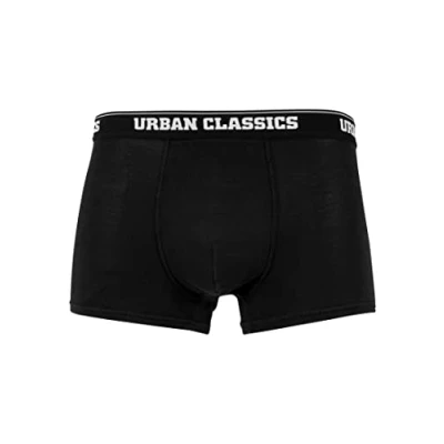 Image de Urban Classics 3 PACK Boxers, Homme, Taille: 4XL, Red plaid aop+moose aop+blk