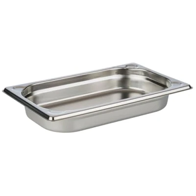 Image de APS 81401 Récipient GN 1/4, acier inoxydable gastronorme, dimensions 264 x 162 mm/hauteur 40 mm/volume 1,0 litre