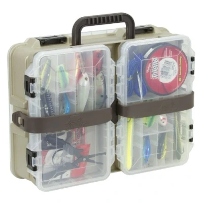 Image de PLANO Flex &#039;N Go Sacoche 3600 Boîte de rangement double face pour matériel pêche compacte Parfaite stocker des leurres, appâts durs, souples et