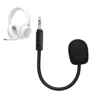 Image de kwmobile Microphone de Remplacement Compatible avec Logitech G735 Micro Rechange pour Casque Audio Gaming Noir