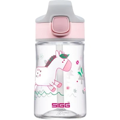 Image de SIGG Gourde Enfant En Tritan Miracle Avec Paille Étanche Poids Plume Sans BPA Inrayable et Incassable École &amp; Sport 0,35L / 0,45L