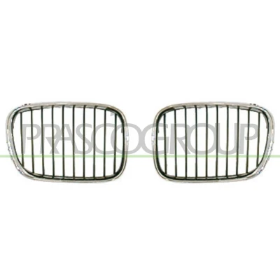 Image de PRASCO BM0452013 Calandre avant droite chromé chrome/noir chrome BMW: 5 Touring, Berline